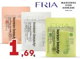 Ferdico FRIA maschera viso koreane offerta