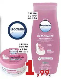 Ferdico Leocrema crema corpo rassodante pelli mature offerta