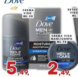 Ferdico Dove Men+Care Crema viso offerta