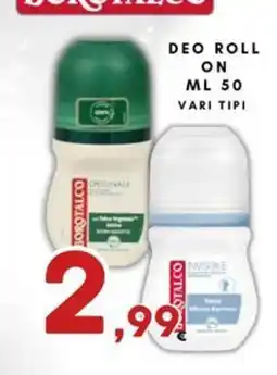 Ferdico Deo roll on Borotalco offerta