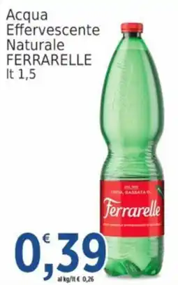Market Ingross Acqua Effervescente Naturale Ferrarelle offerta