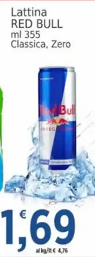 Market Ingross Lattina RED BULL Classica, Zero offerta