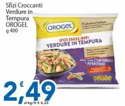 Sidis Sfizi Croccanti Verdure in Tempura OROGEL offerta