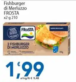 Sidis Fishburger di Merluzzo Frosta offerta