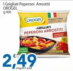 Sidis I Grigliati Peperoni Arrostiti OROGEL offerta