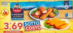 Sidis Bastoncini Findus offerta