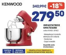 FreeShop Kenwood impastatrice offerta
