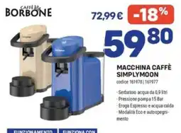 FreeShop Macchina caffè Simplymoon offerta