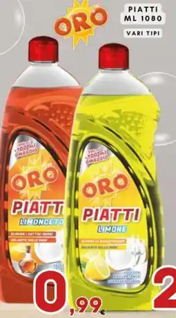 Ferdico Oro piatti offerta