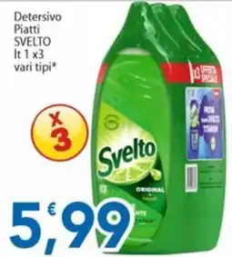 Sidis Detersivo Piatti Svelto offerta
