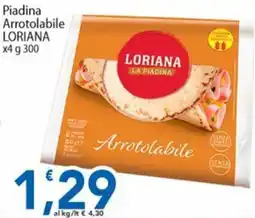 Sidis Piadina Arrotolabile LORIANA offerta