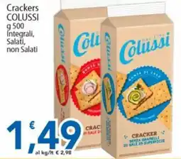 Sidis Crackers Colussi offerta