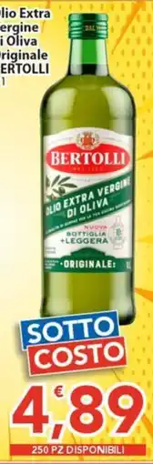 Sidis Olio extra vergine di oliva Bertolli originale offerta