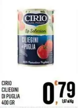 Vibian Cirio ciliegini di puglia offerta