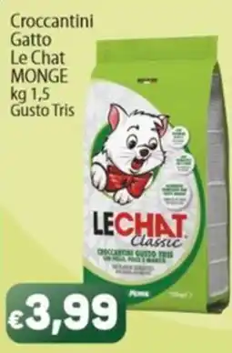 Sidis Croccantini Gatto Le Chat MONGE offerta