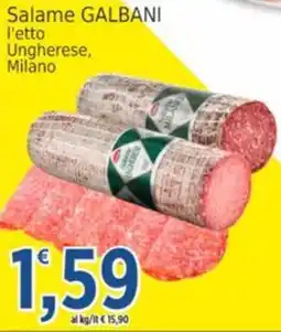 Market Ingross Salame GALBANI Ungherese offerta