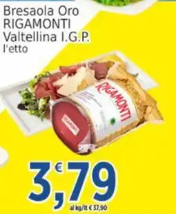 Market Ingross Bresaola Oro Rigamonti offerta