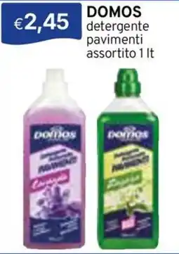 Sirene Blu DOMOS detergente pavimenti offerta