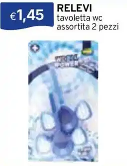 Sirene Blu Relevi tavoletta wc offerta
