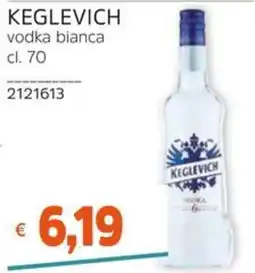 Stop&Shop Vodka bianca Keglevich offerta