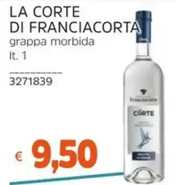 Stop&Shop La Corte di Franciacorta grappa morbida offerta