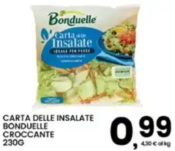 Interspar Carta delle insalate Bonduelle croccante offerta
