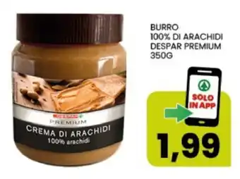 Interspar Crema di arachidi Despar Premium offerta