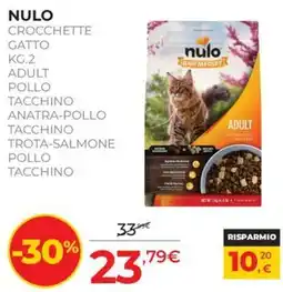 Arcaplanet Nulo crocchette gatto adult offerta