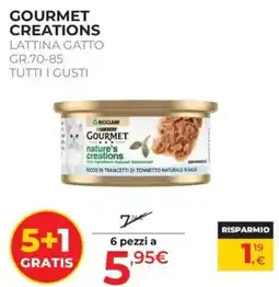 Arcaplanet Gourmet nature's creations lattina gatto offerta