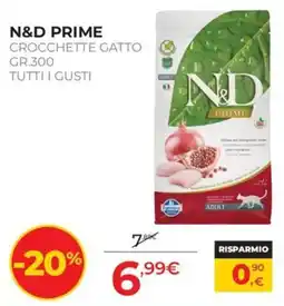 Arcaplanet N&D Prime Crocchette Gatto offerta