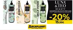 Arcaplanet Shampoo delicato per cani Luna & Teo offerta