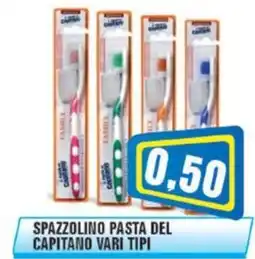 Punto Vigas Spazzolino pasta del capitano offerta