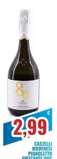 Paladini Otello Supermercato Castelli Modenesi Pignoletto Frizzante Doc offerta