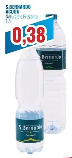 Paladini Otello Supermercato S.Bernardo Acqua Naturale e Frizzante offerta