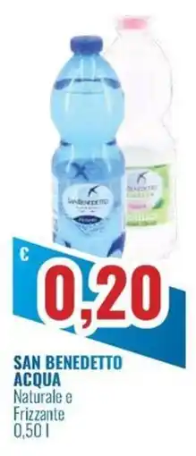 Paladini Otello Supermercato San Benedetto Acqua Naturale e Frizzante offerta