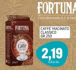 Emporio Amato Fortuna Caffè Macinato Classico offerta