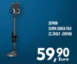 Orizzonte Supermercati Zephir scopa senza filo offerta