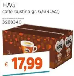 Stop&Shop Caffè bustina HAG offerta