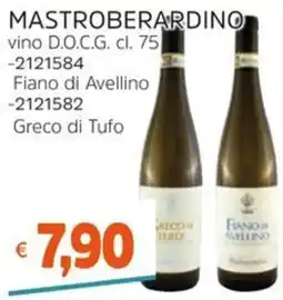 Stop&Shop Mastroberardino vino D.O.C.G. offerta