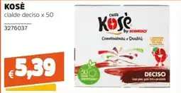 Stop&Shop Caffè KOSÈ cialde decisio offerta