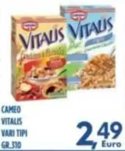 Orizzonte Supermercati Cameo Vitalis vari tipi offerta