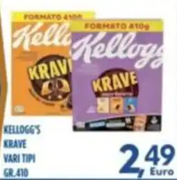 Orizzonte Supermercati Kellogg's Krave vari tipi offerta