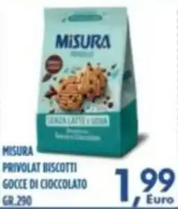 Orizzonte Supermercati Misura privolat biscotti gocce di cioccolato offerta