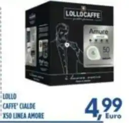 Orizzonte Supermercati Lollo Caffè Cialde X50 Linea Amore offerta