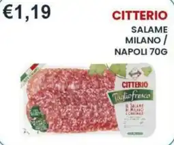 Caramico Salame Milano / Napoli Citterio offerta