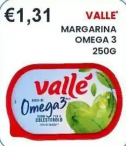 Caramico Margarina Omega 3 Valle offerta