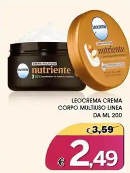 Deter Shop Leocrema crema corpo multiuso linea nutriente offerta
