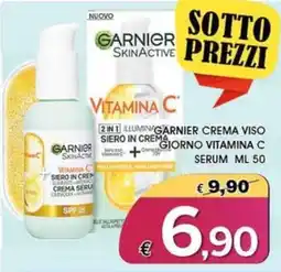 Deter Shop Garnier SkinActive crema viso giorno vitamina C offerta