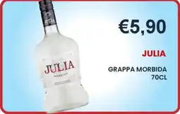 Caramico Julia grappa morbida offerta