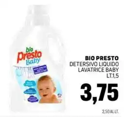 Emporio Amato Bio Presto Detersivo Liquido Lavatrice Baby offerta